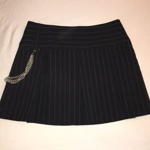 Pinstriped Skirt